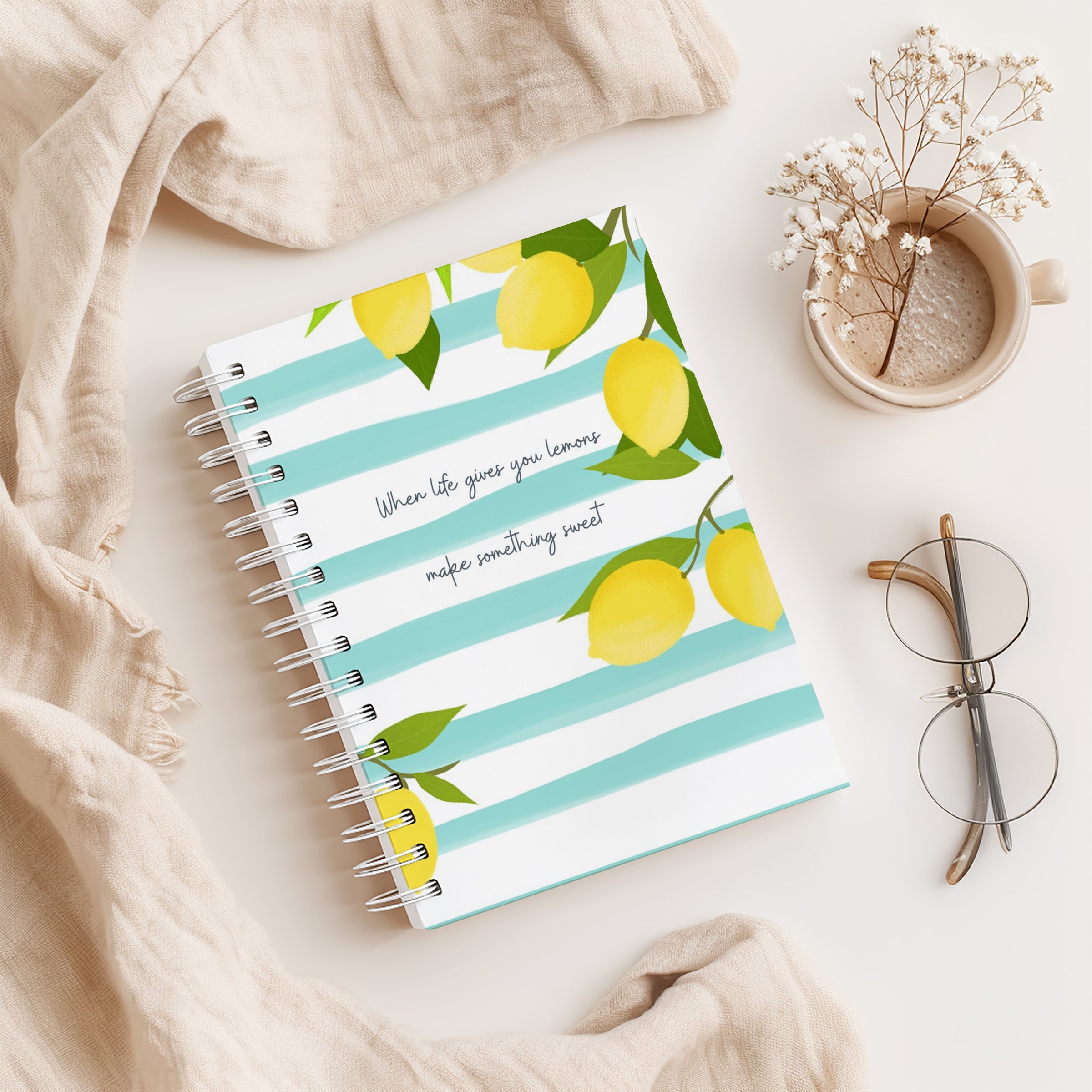 Deluxe Food Diary - Keto - Lemons