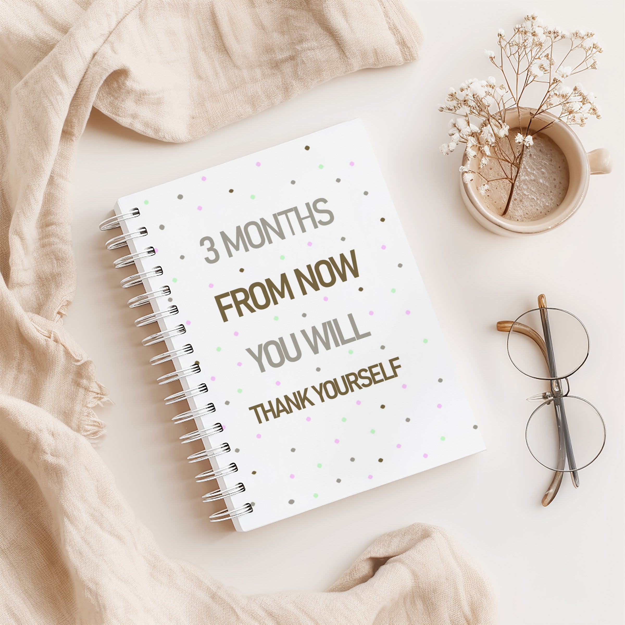 12 Week Wellness Journal - Thank Yourself