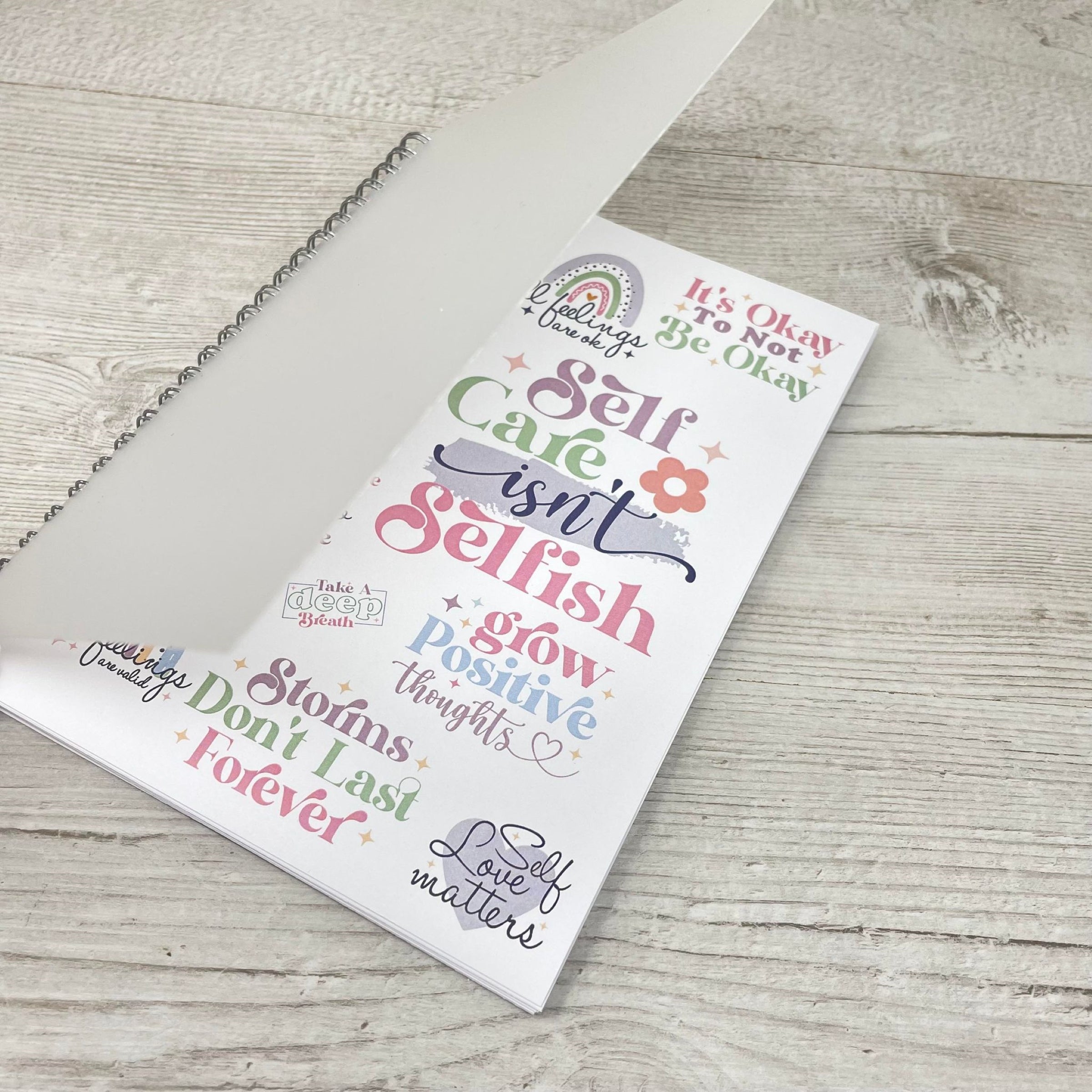 12 Week Weight Loss Journal - Pastel Self care