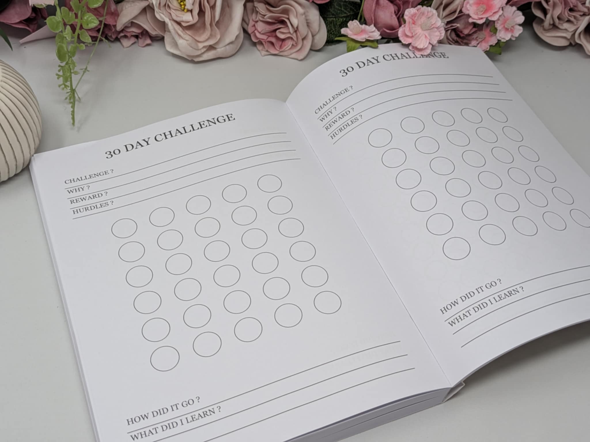 12 Month Health & Fitness Planner | Self Care Planner - Green Softback