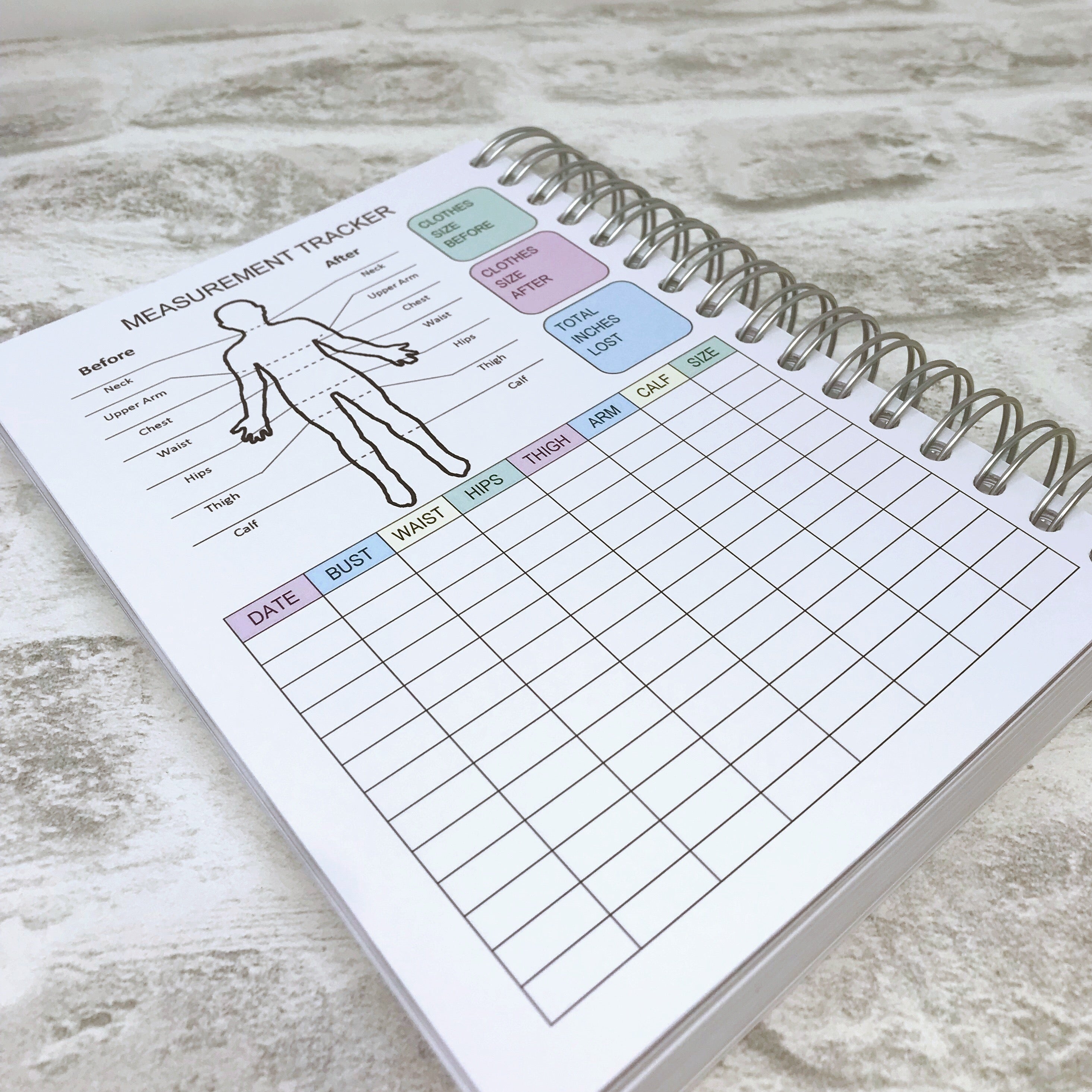 6 Month Food Diary - WW Colouful - Let The Journey Begin