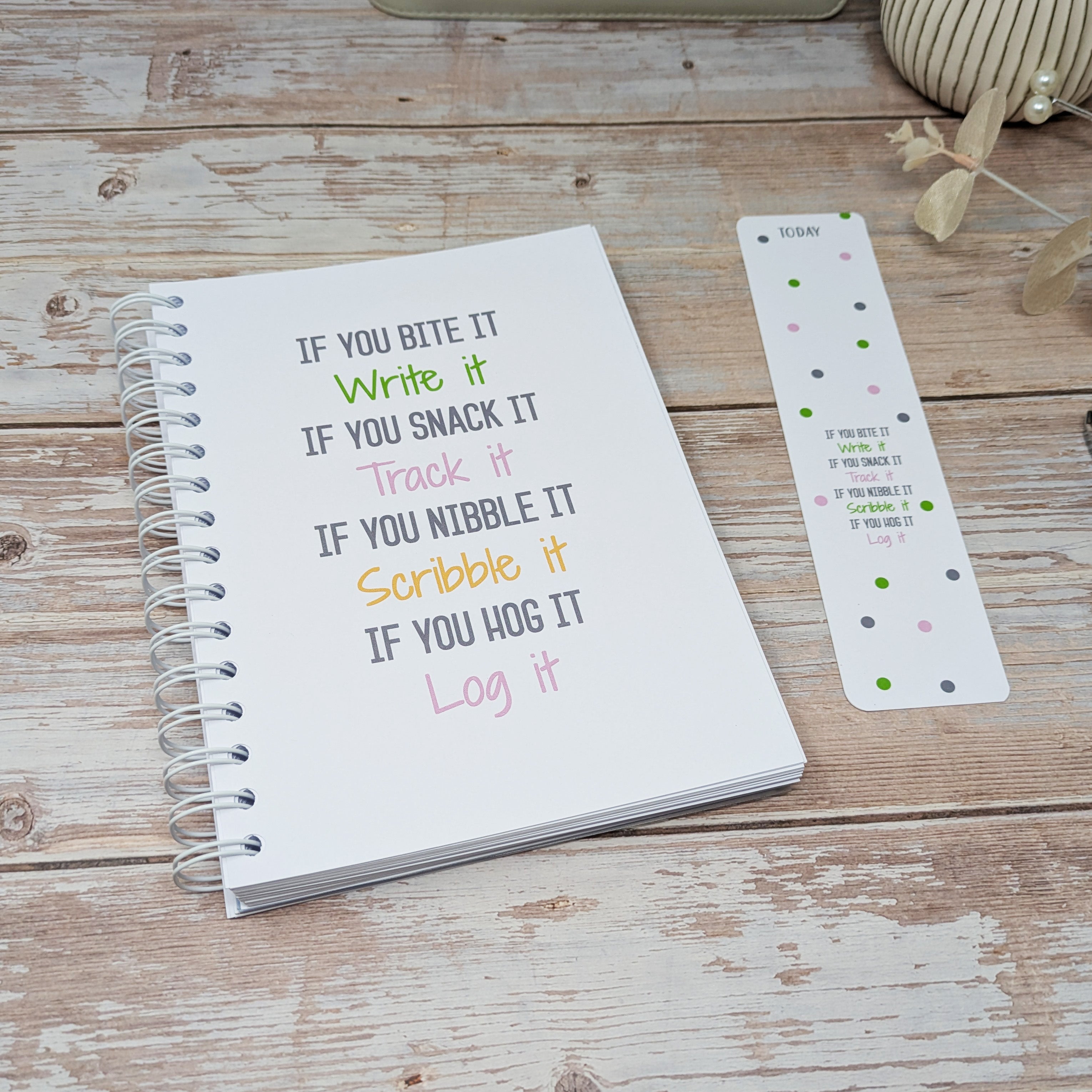 Deluxe Food Diary - Bite It Write It