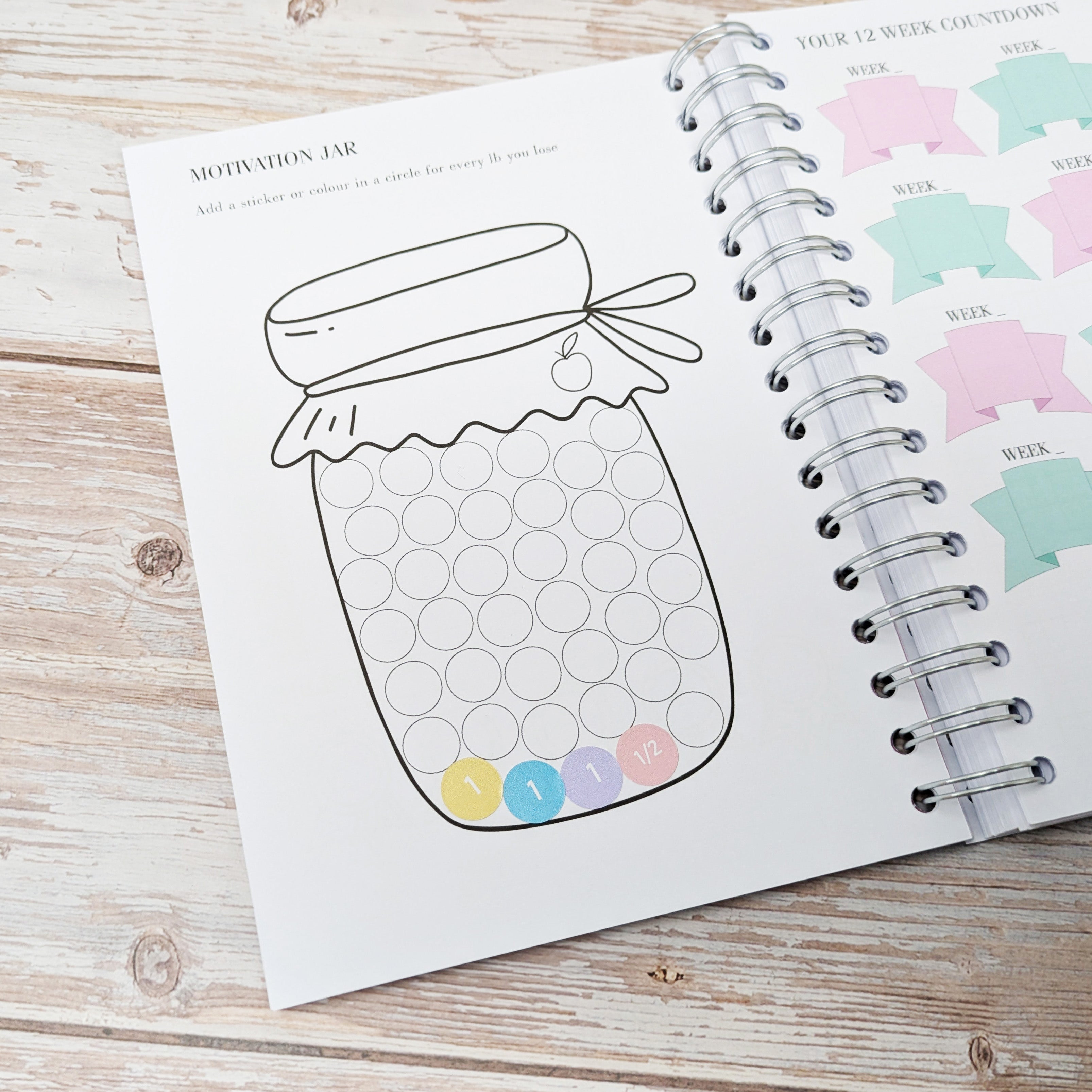 Deluxe Food Diary - Always Believe Pink