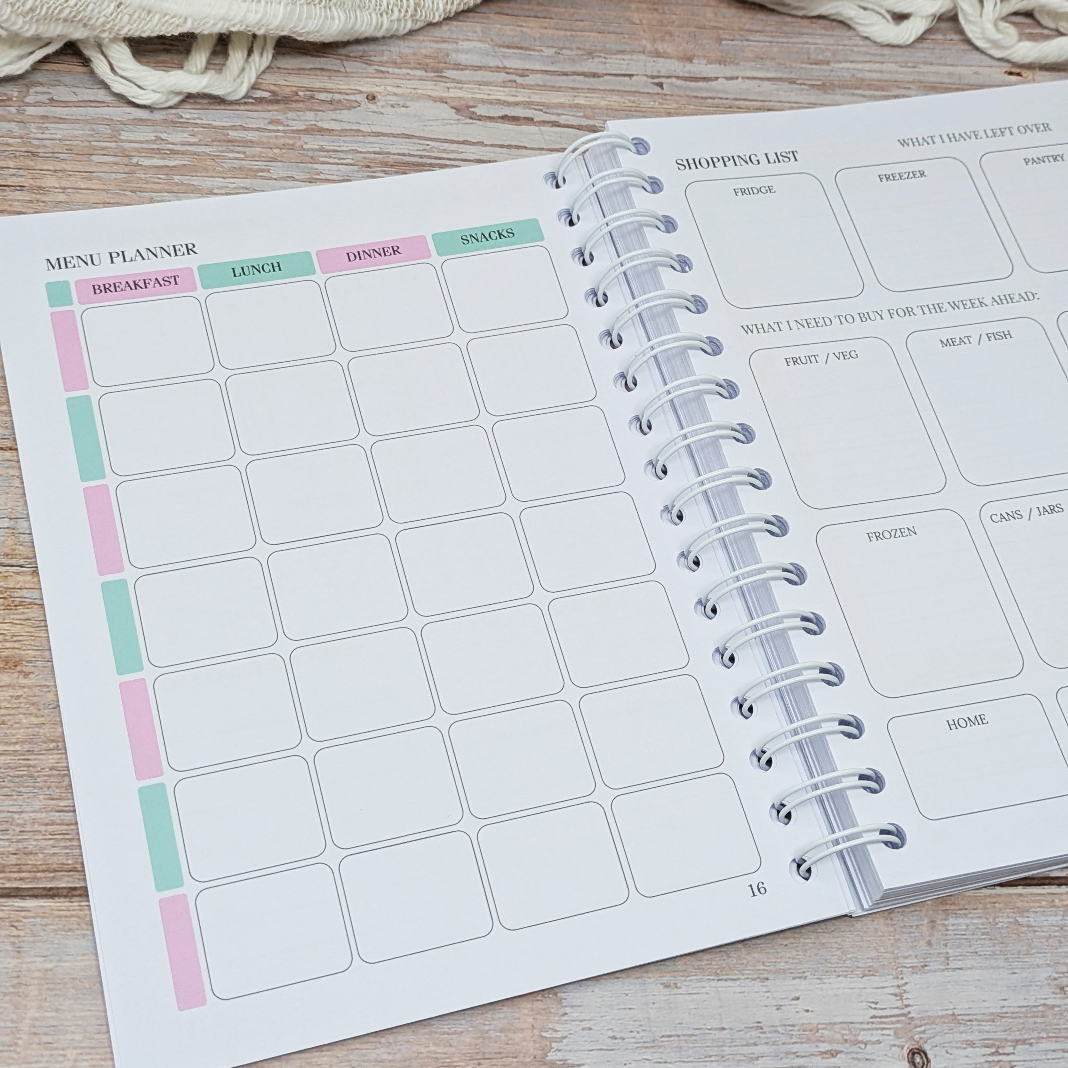 Slimming Group Weight Loss Journal - Rainbow Wave