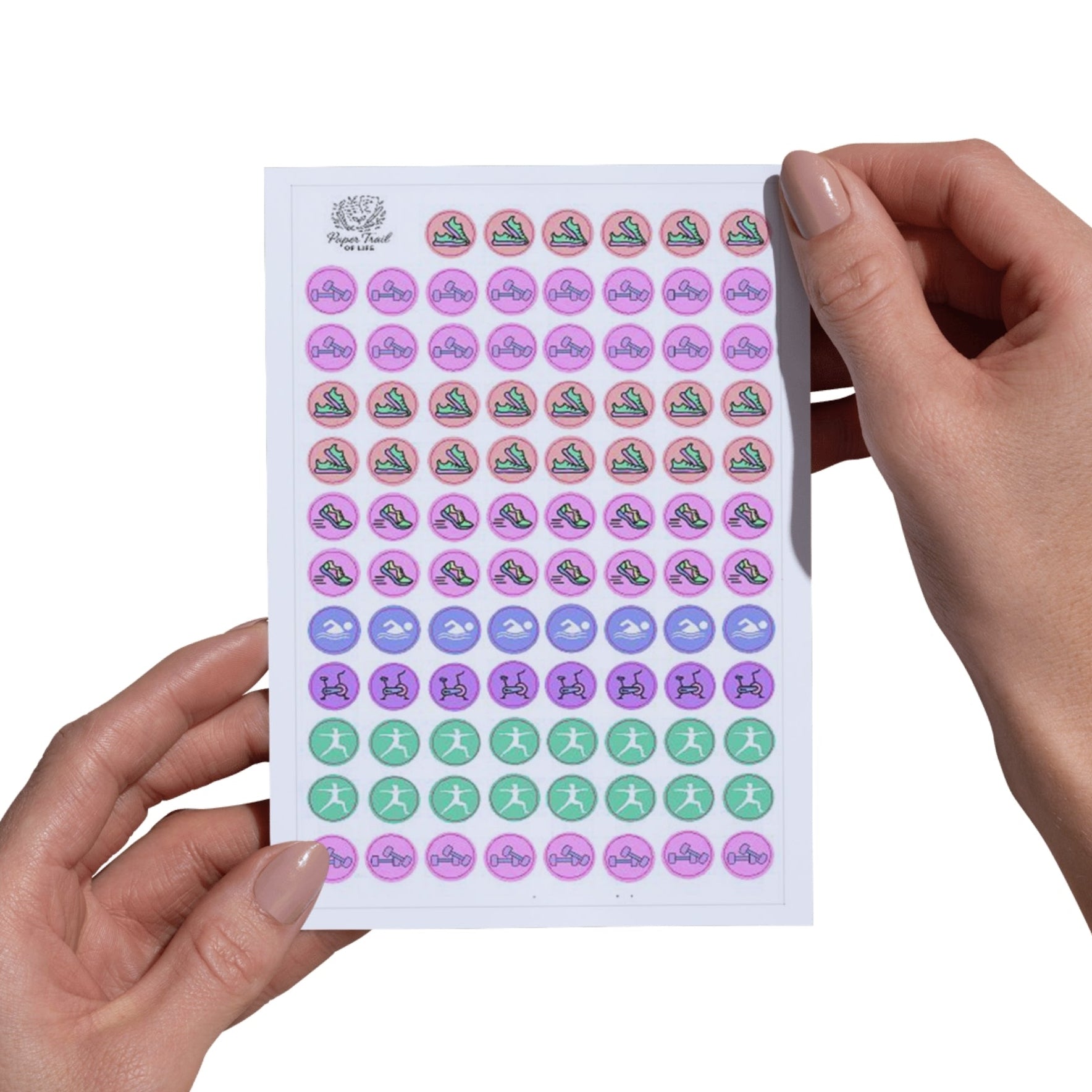 Sticker Sheet - Activity Tracking Sticker Sheet