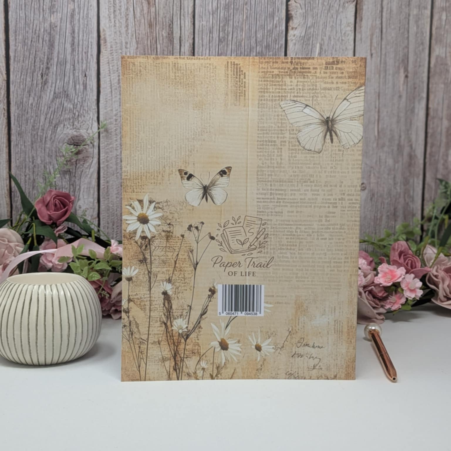 NEW - 12 Month Health & Fitness Planner - Bufferfly