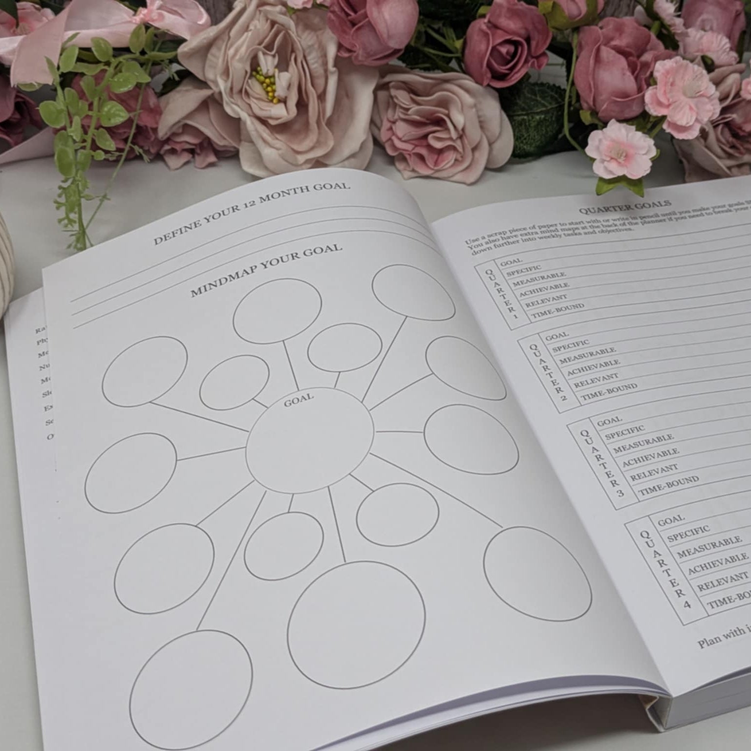 NEW - 12 Month Health & Fitness Planner - Bufferfly