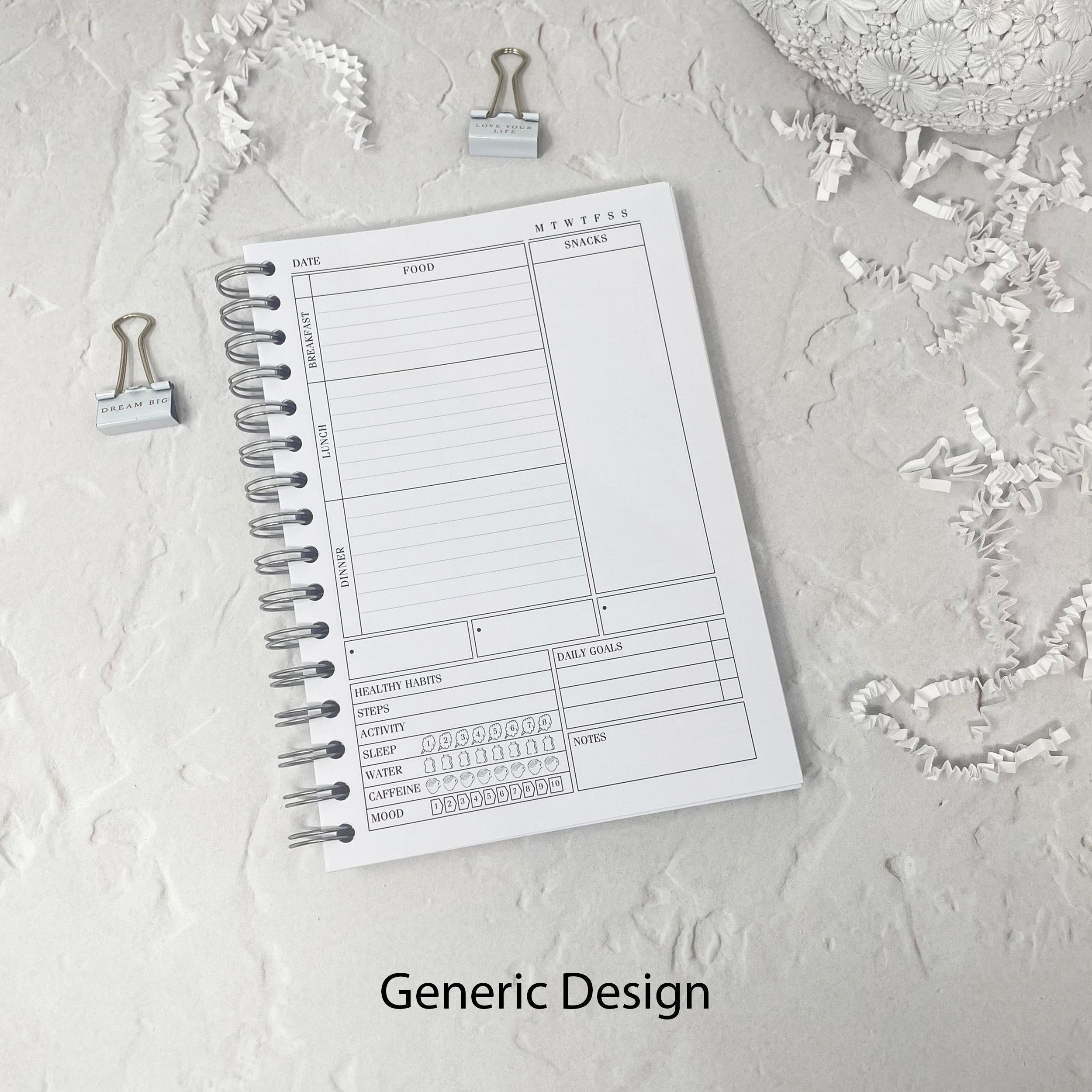 Mono Food Diary - Positive Mindset