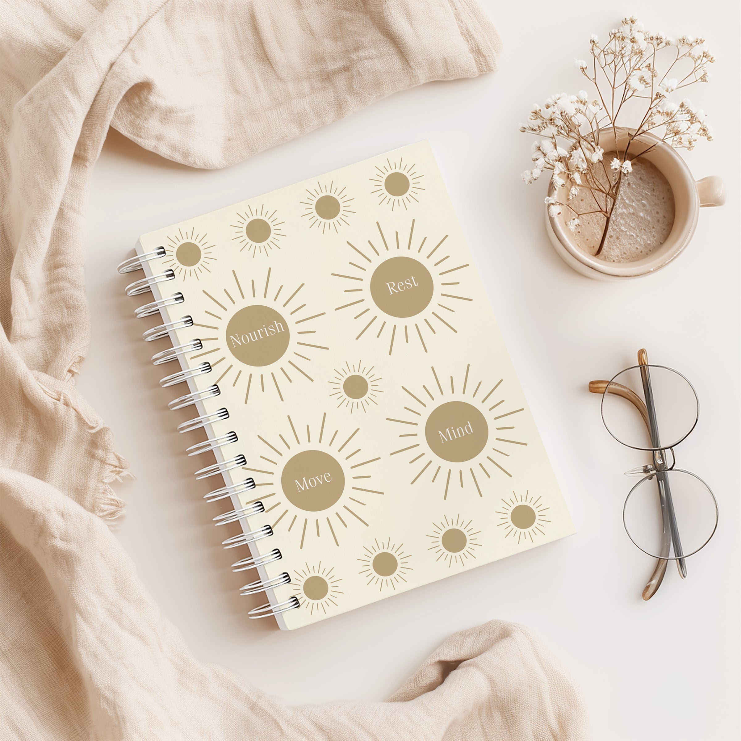 12 Week Food Diary Journal - Nourish