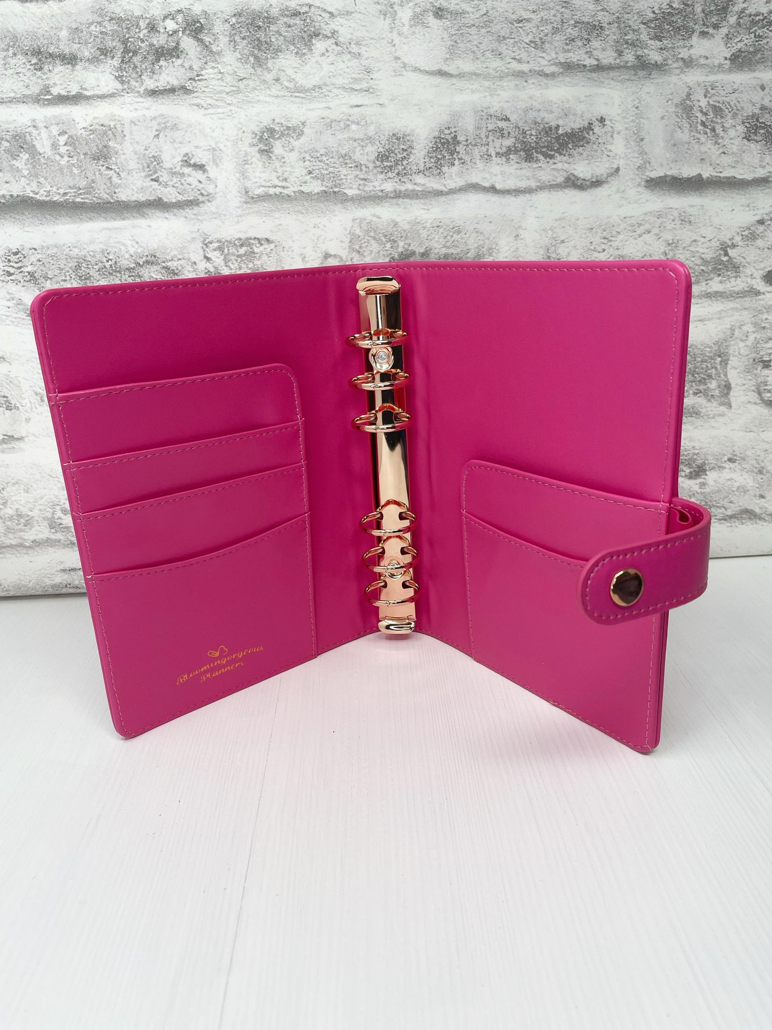 Personal Ring Binder - Cerise