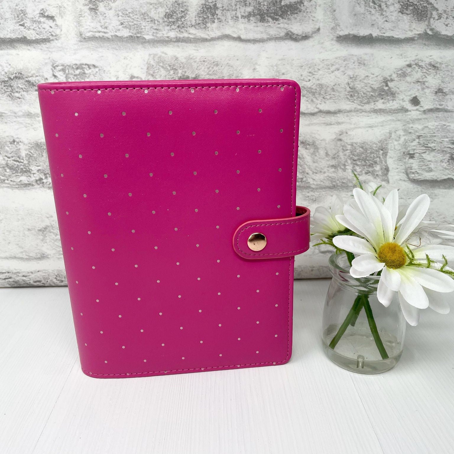 Personal Ring Binder - Cerise