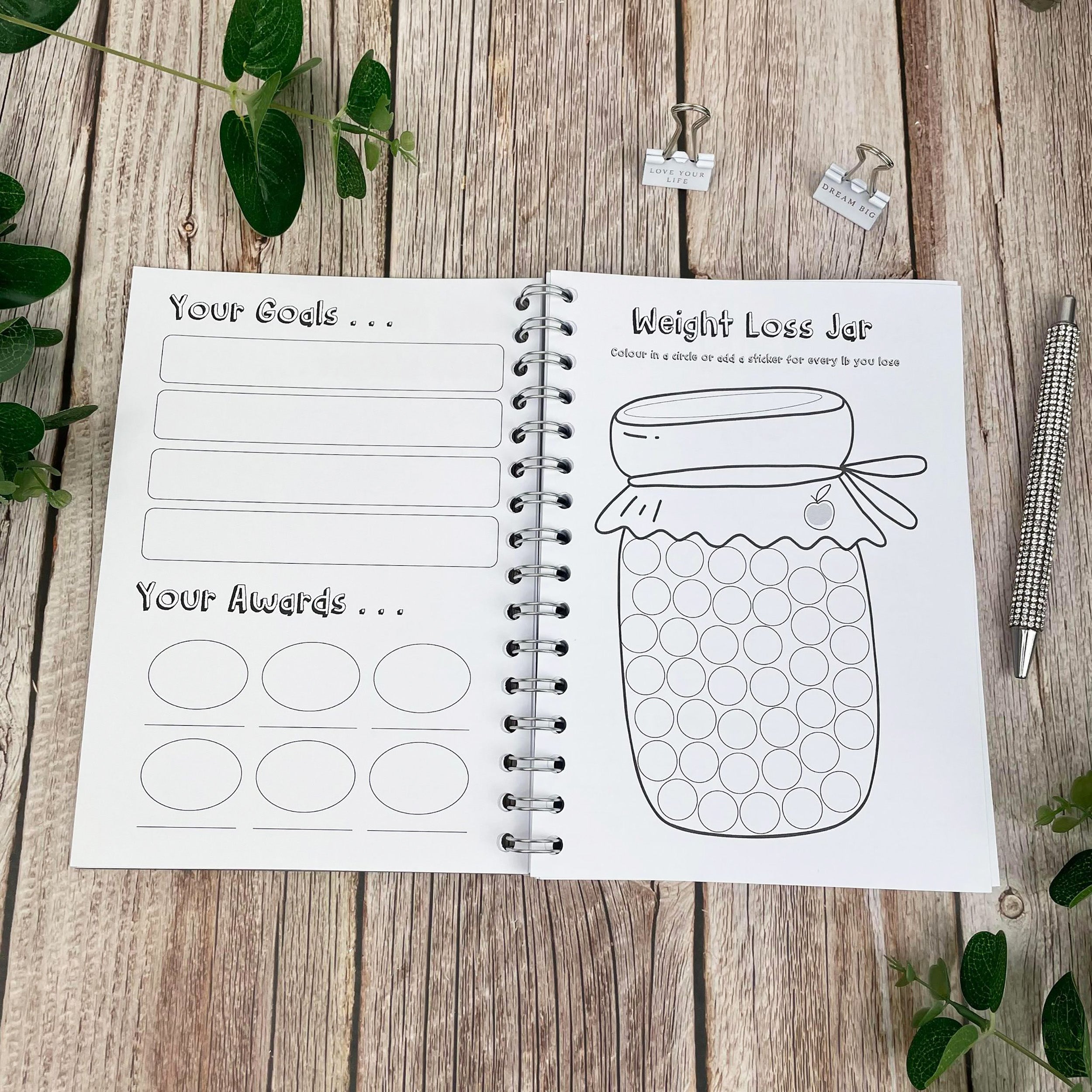 Slimming World Compatible Food Diary - SW9 - Find Yourself