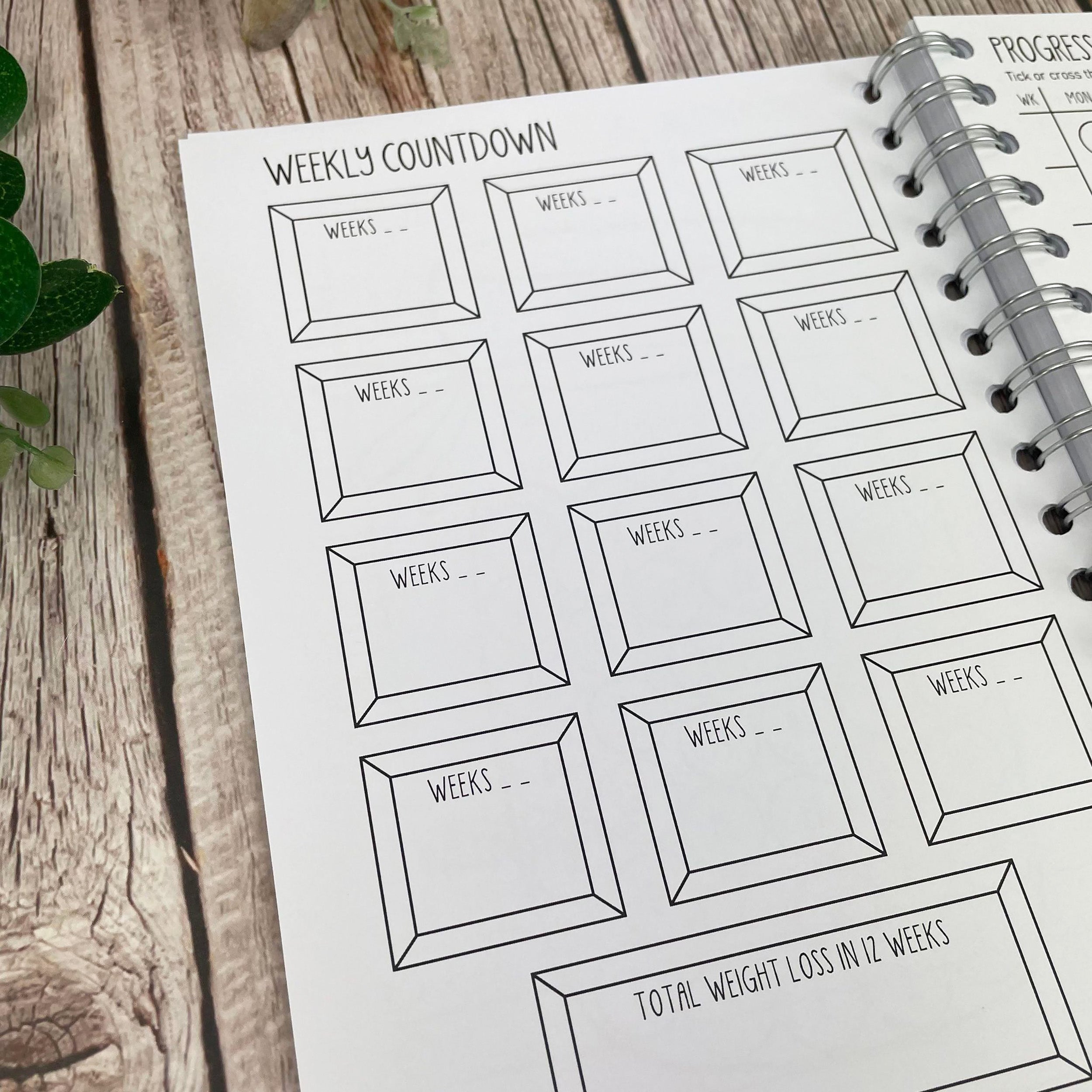 B&W Food Diary - Positive Vibes