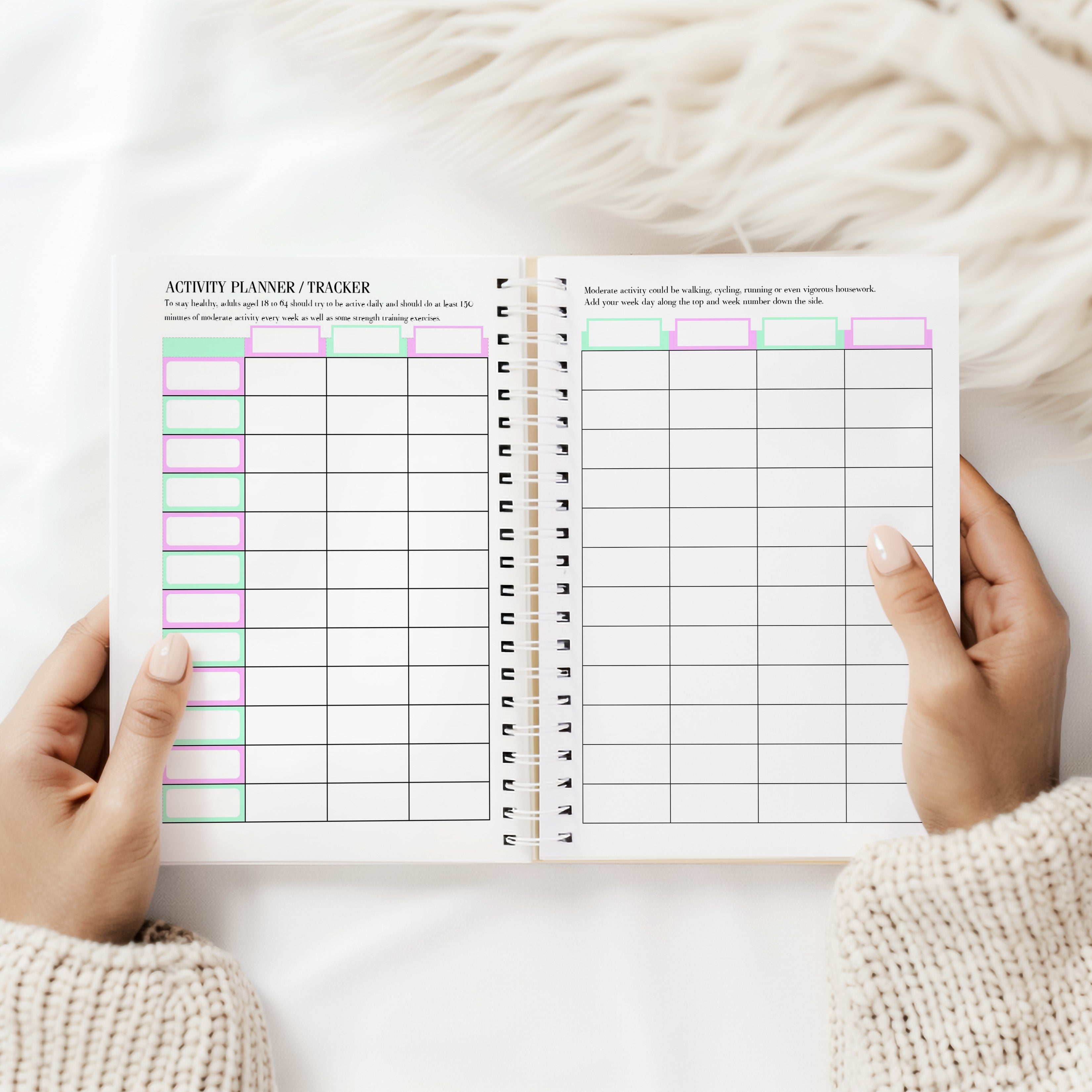 Deluxe Food Diary - Cals - Just Bee Awesome