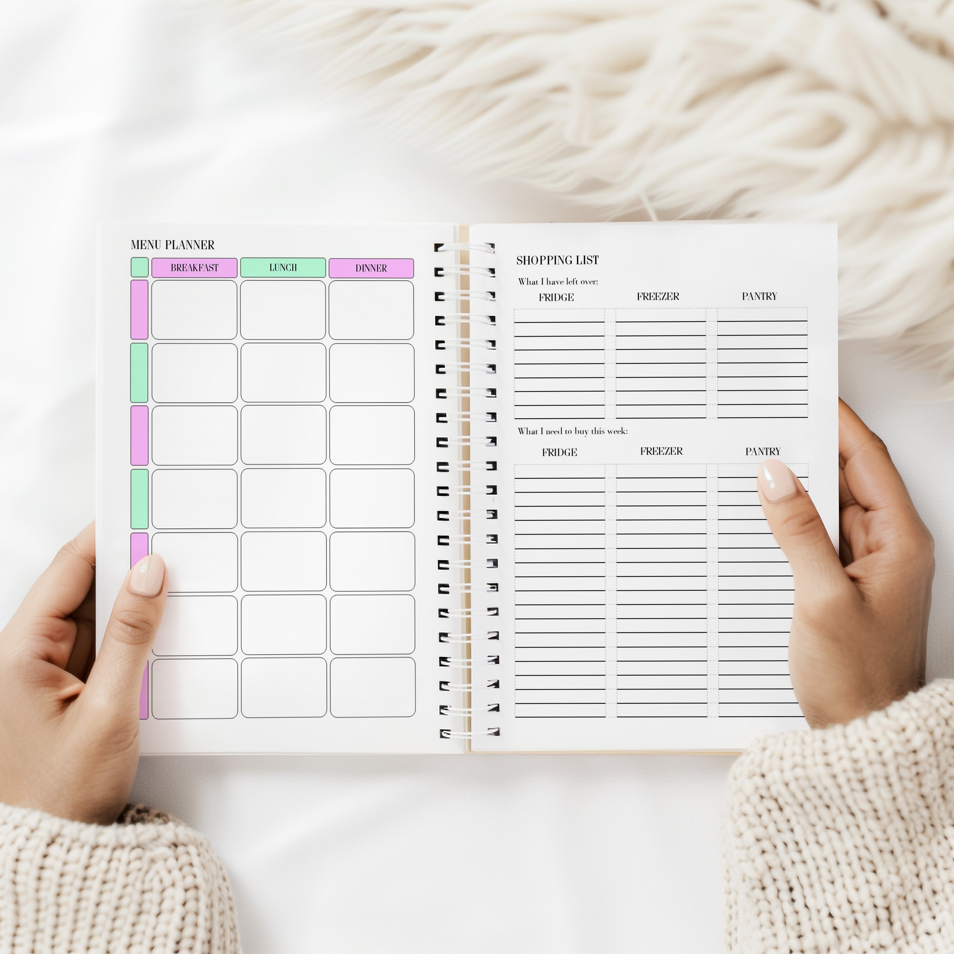 Deluxe Food Diary - Cals - Just Bee Awesome