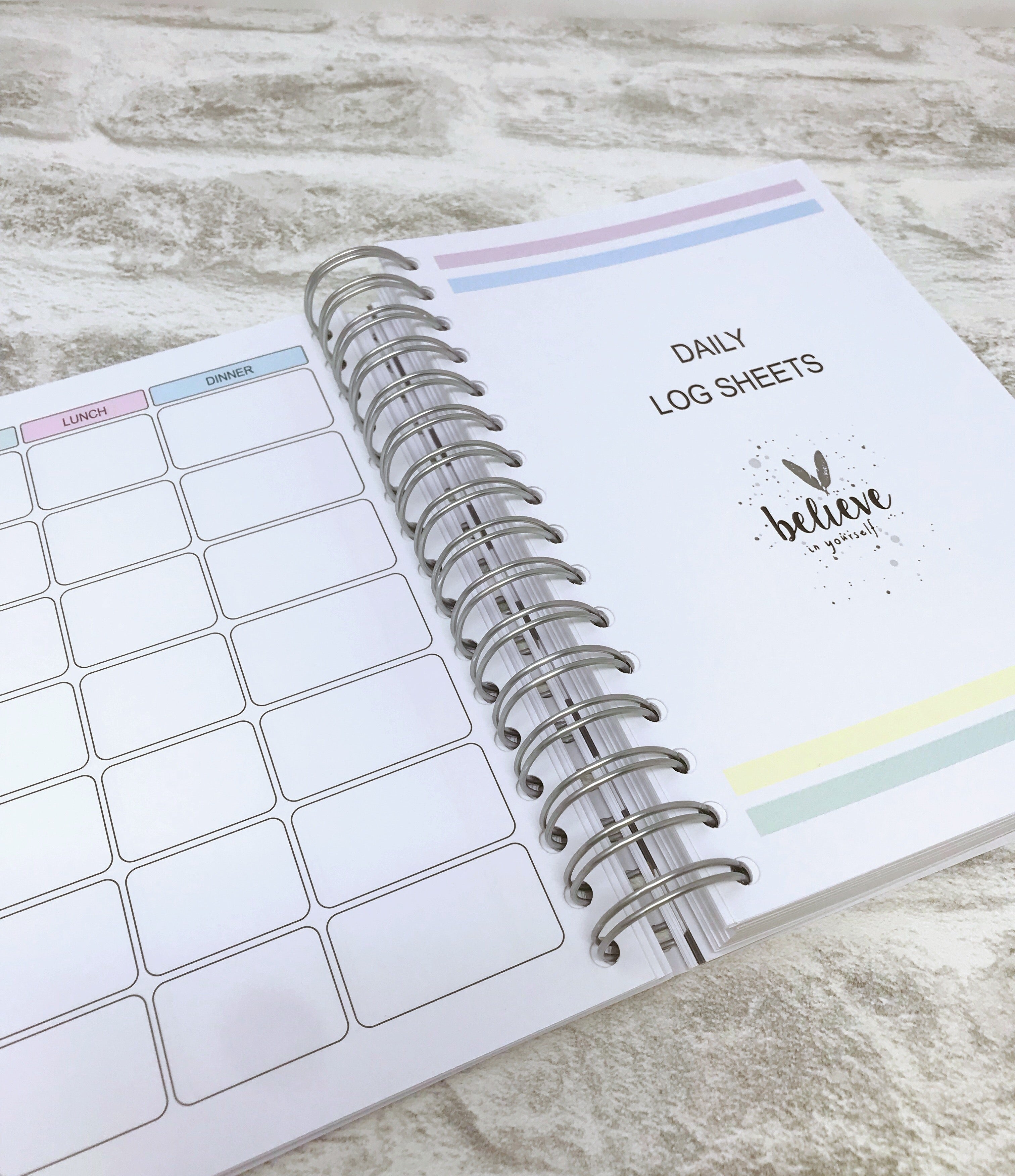 6 Month Food Diary - WW Colouful - Let The Journey Begin
