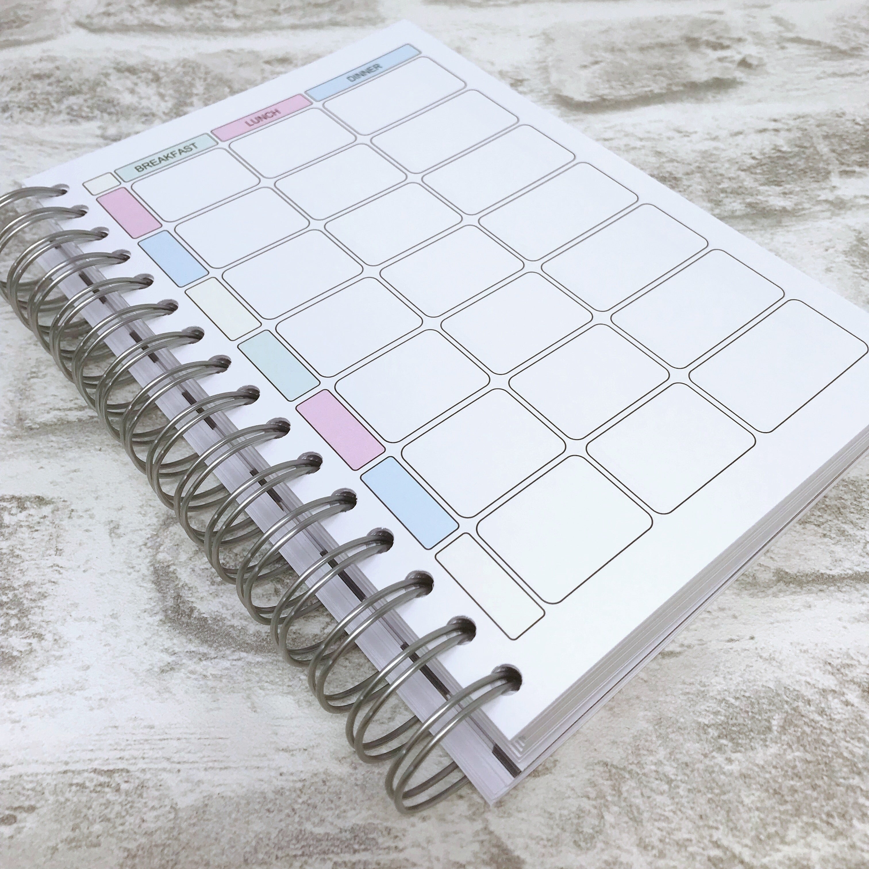6 Month Food Diary - WW Colouful - Let The Journey Begin