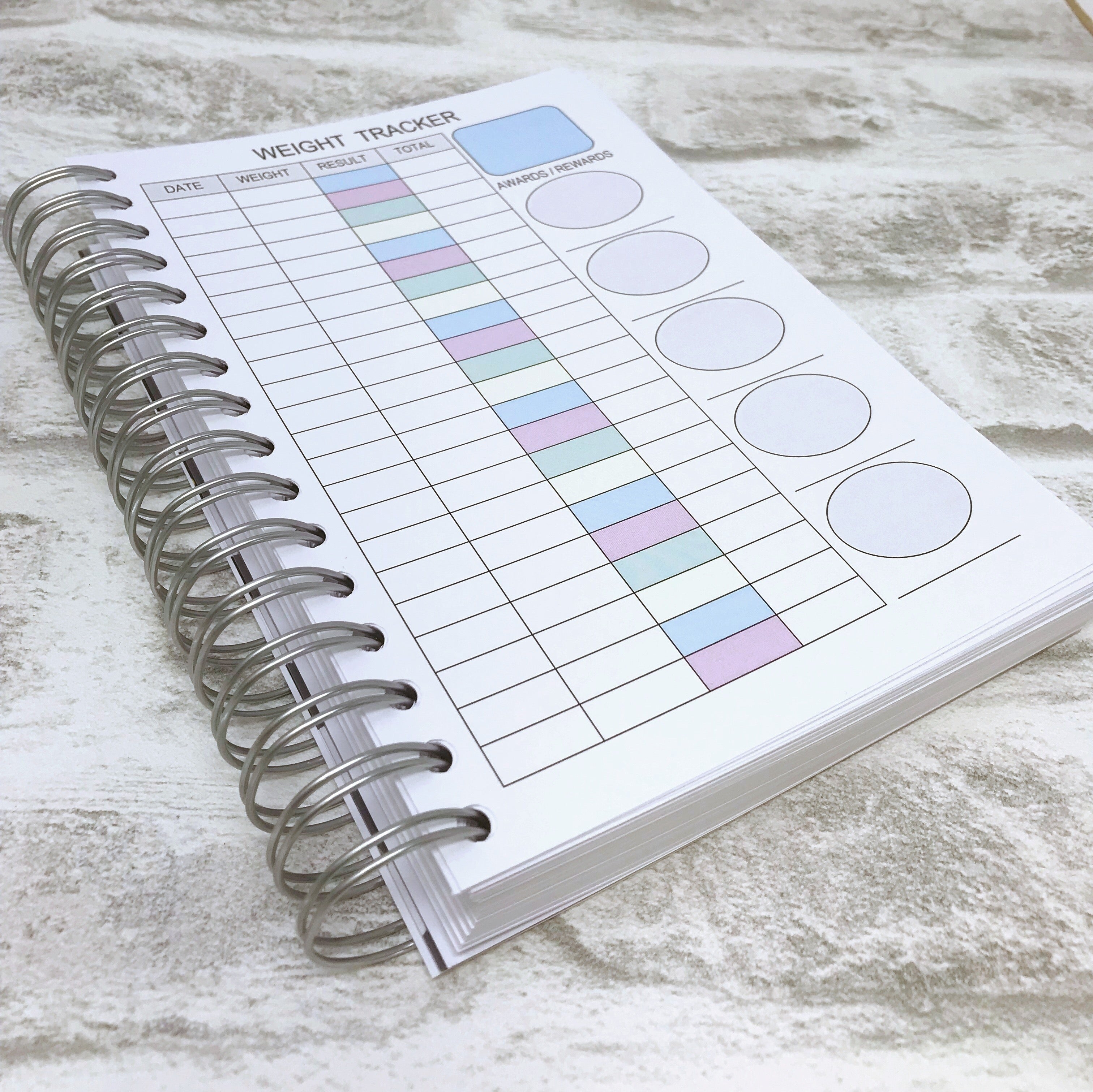 6 Month Food Diary - WW Colouful - Let The Journey Begin