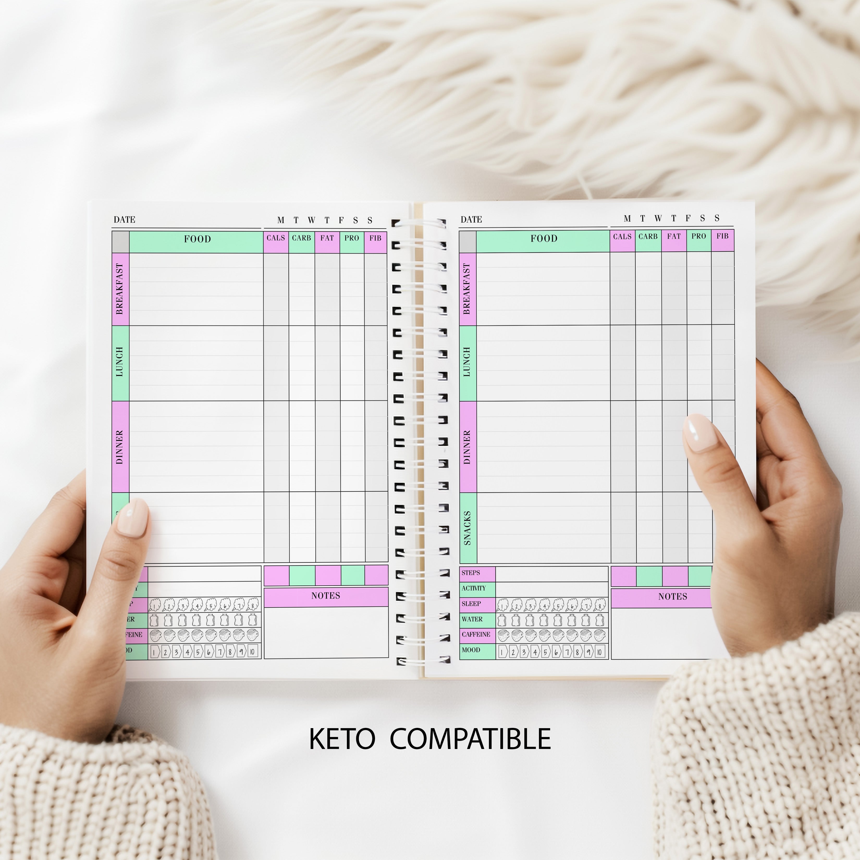 Deluxe Food Diary - Cals - Thank Yourself