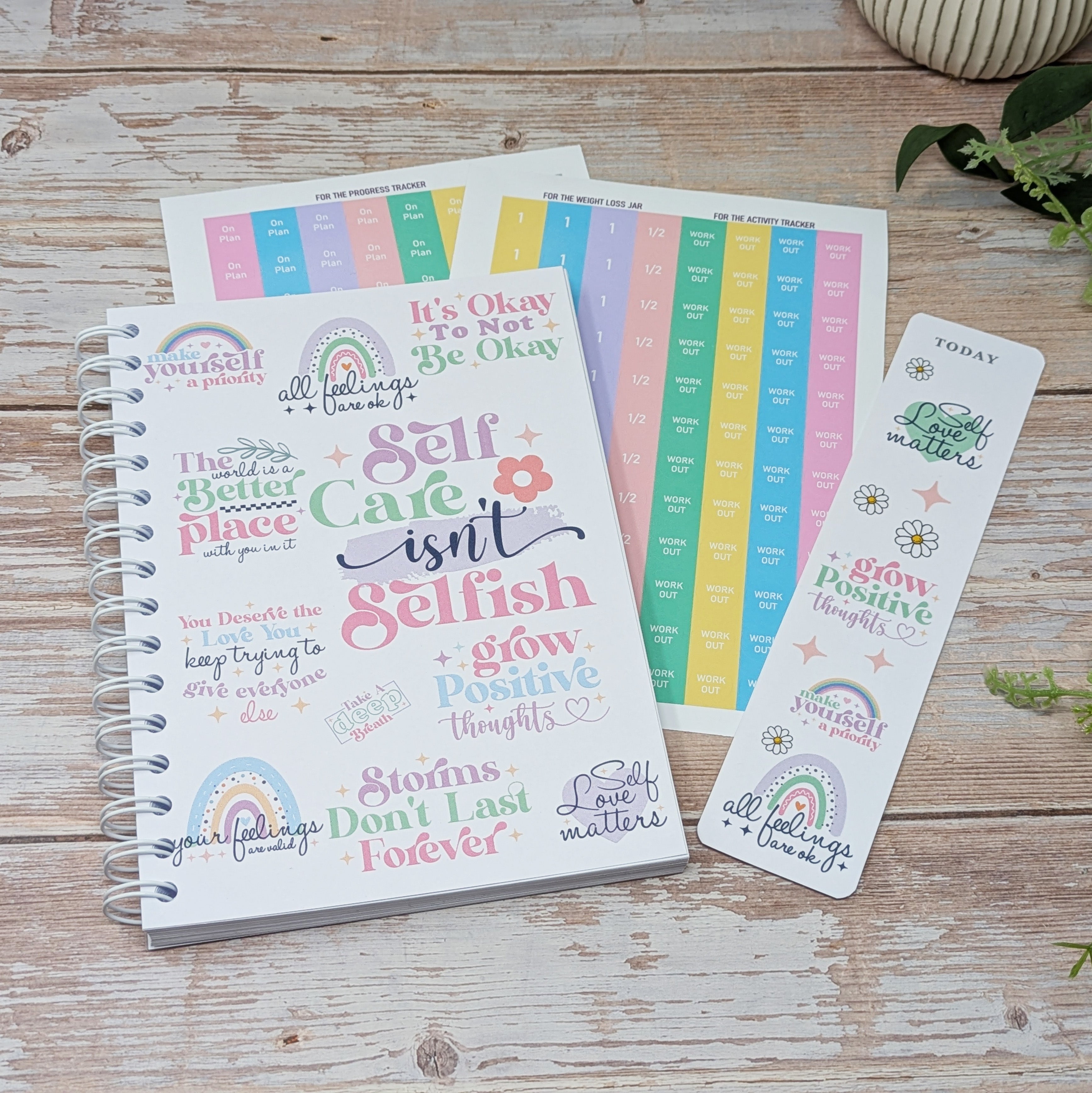 Pastel Food Diary - Self Care