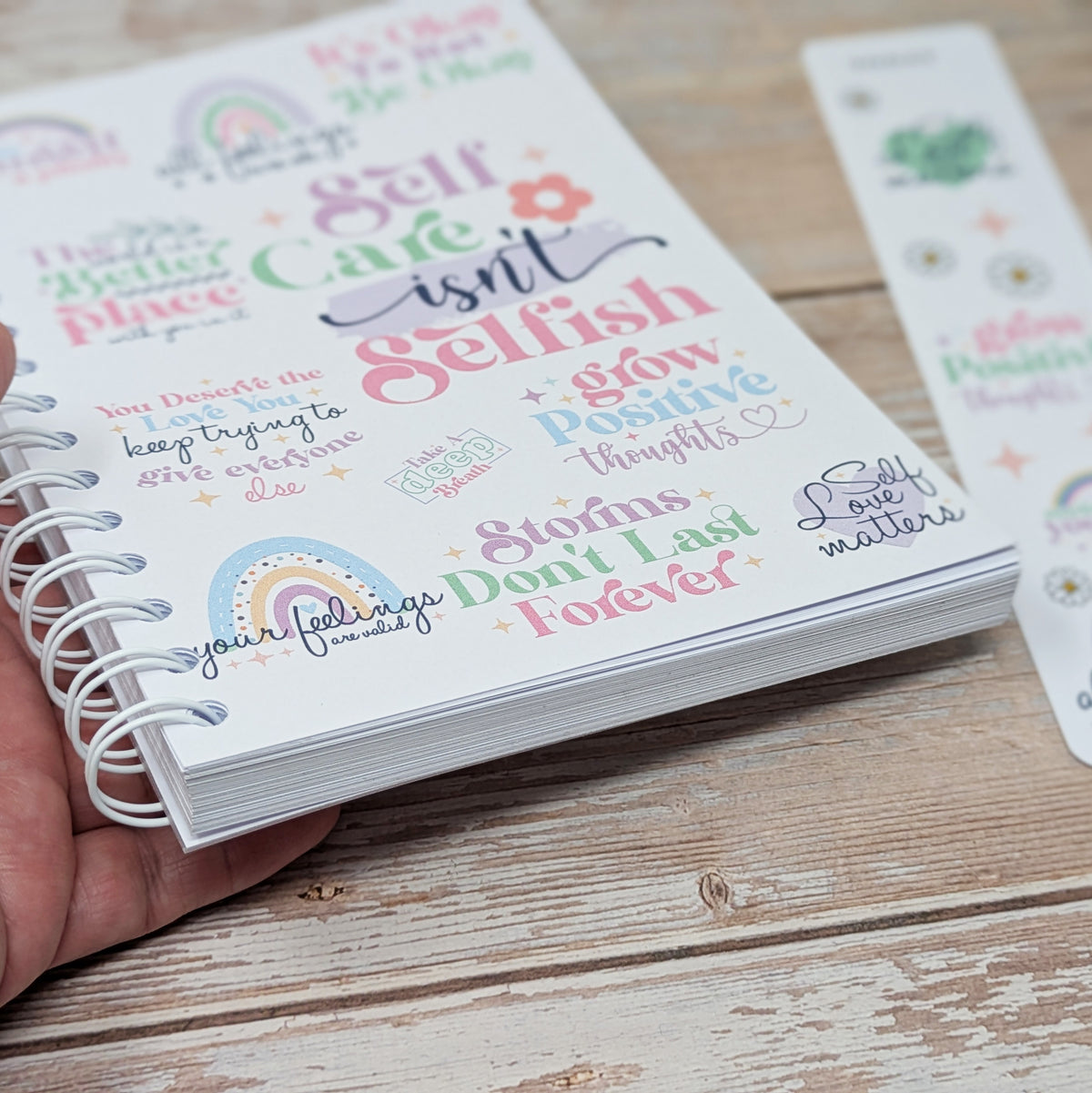 12 Week Food Diary & Wellness Journal - Pastel - Choose your Cover & Extras