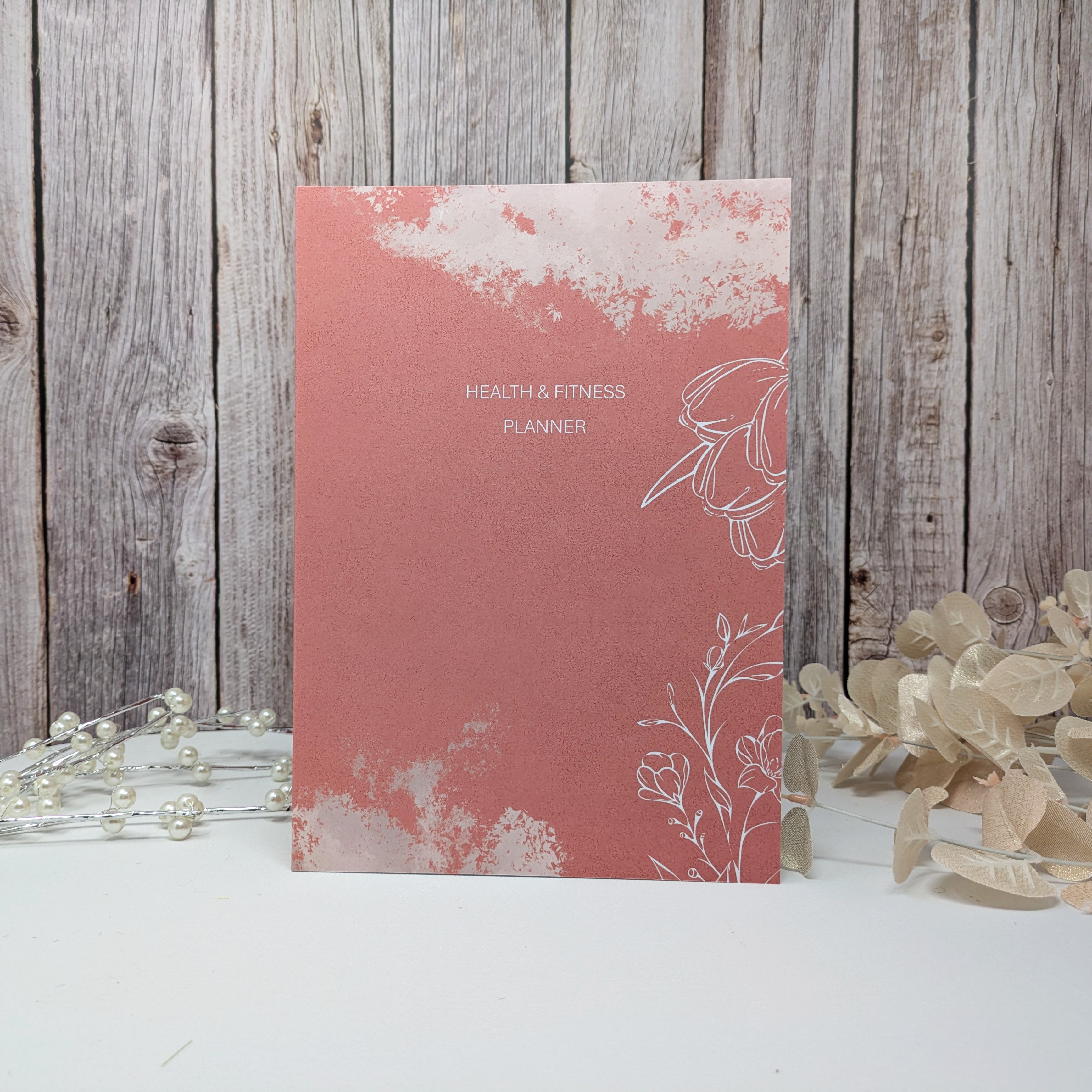 NEW - Health & Fitness Planner - Terracotta Cover