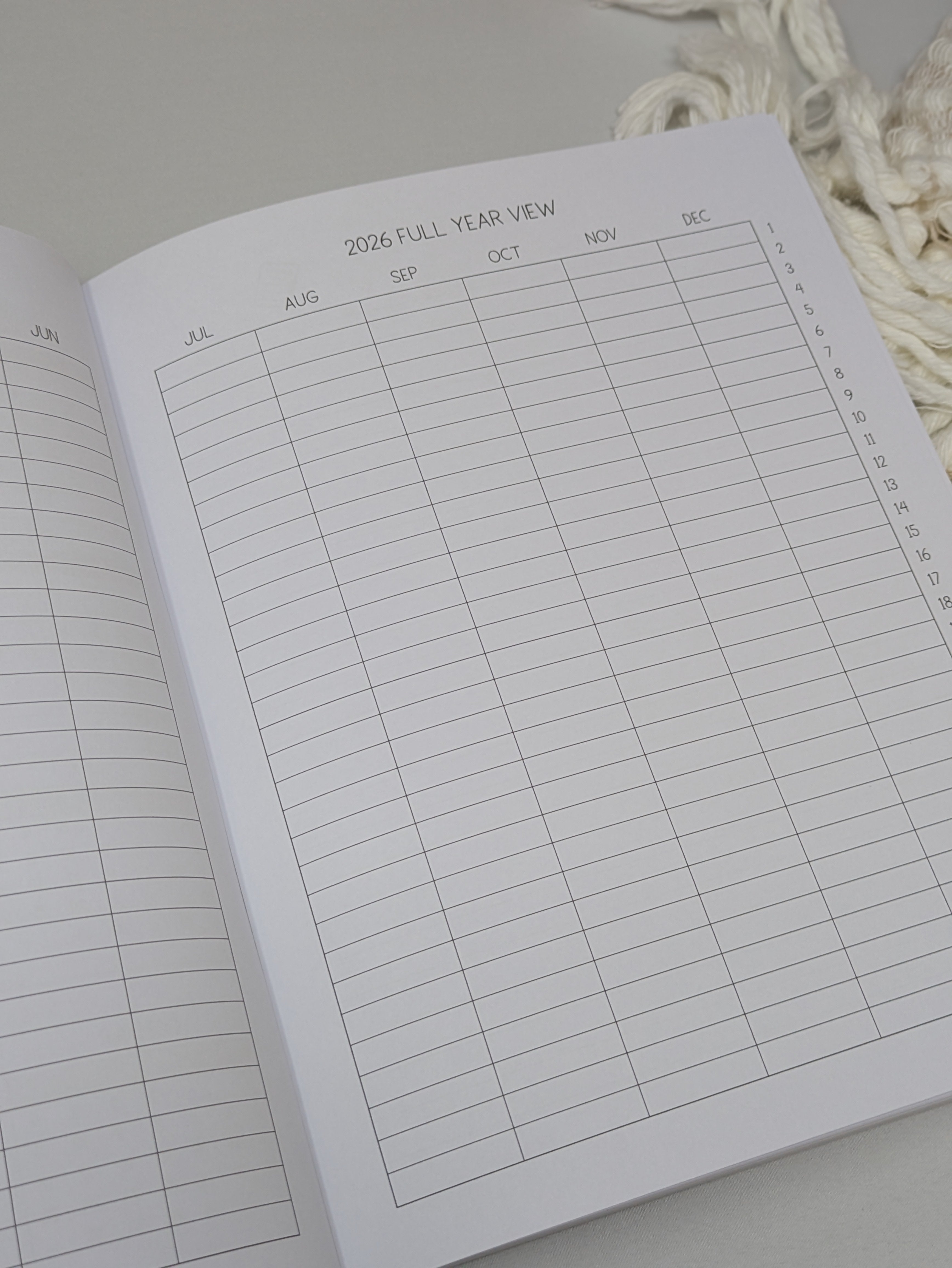 2026 Dated Weekly Planner  - Butterflies
