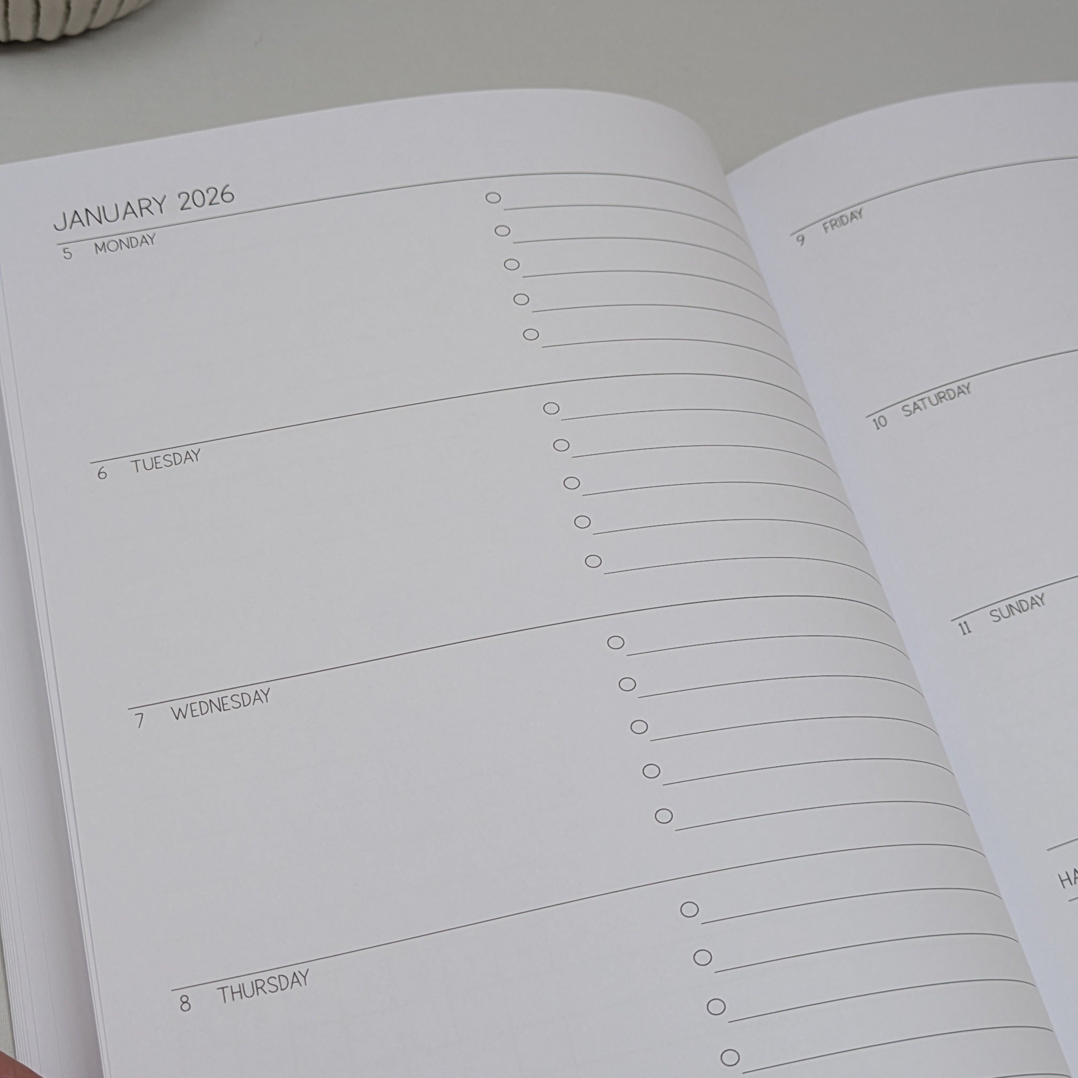 2026 Dated Weekly Planner  - Butterflies