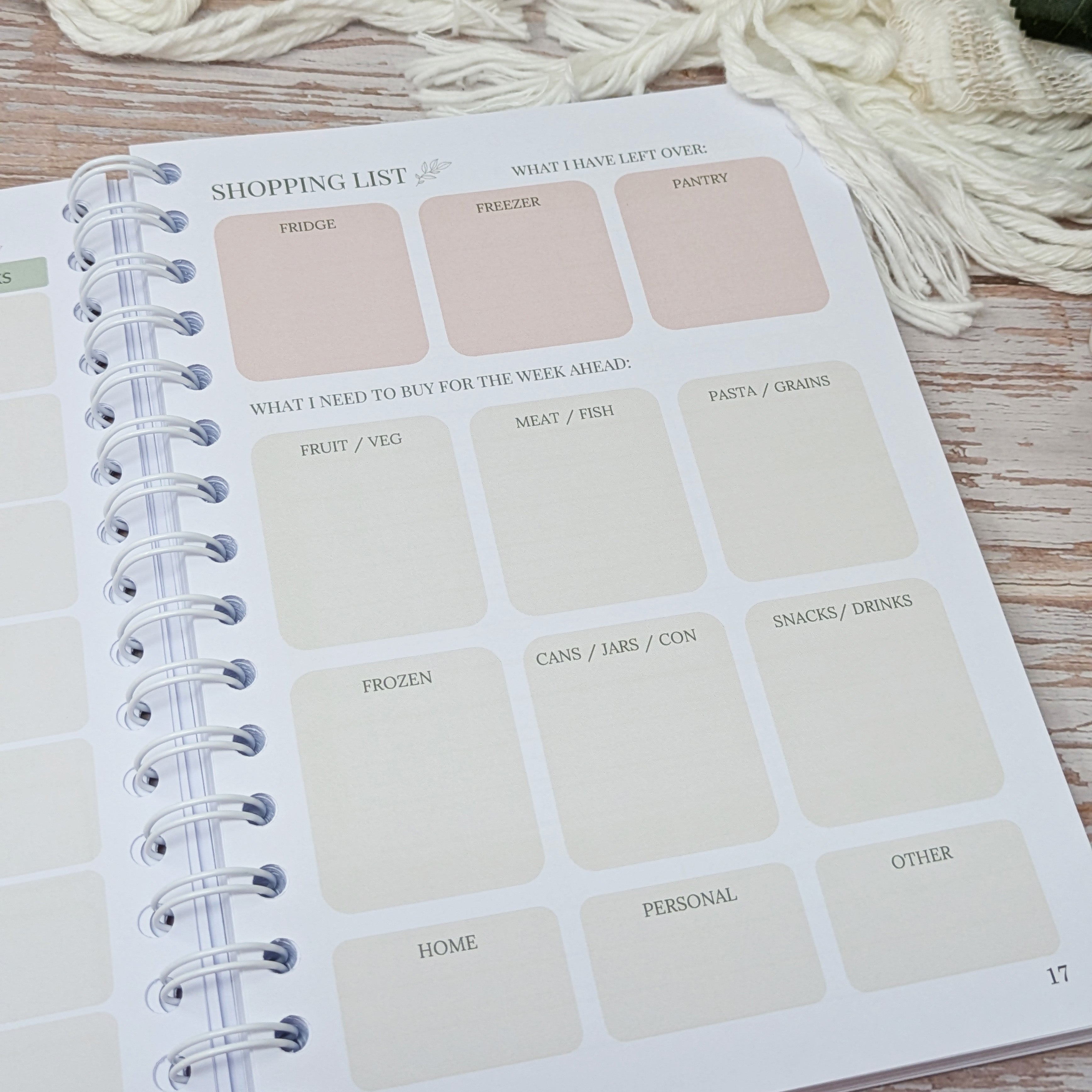 12 Week Weight Loss Journal - Flutter & Bloom