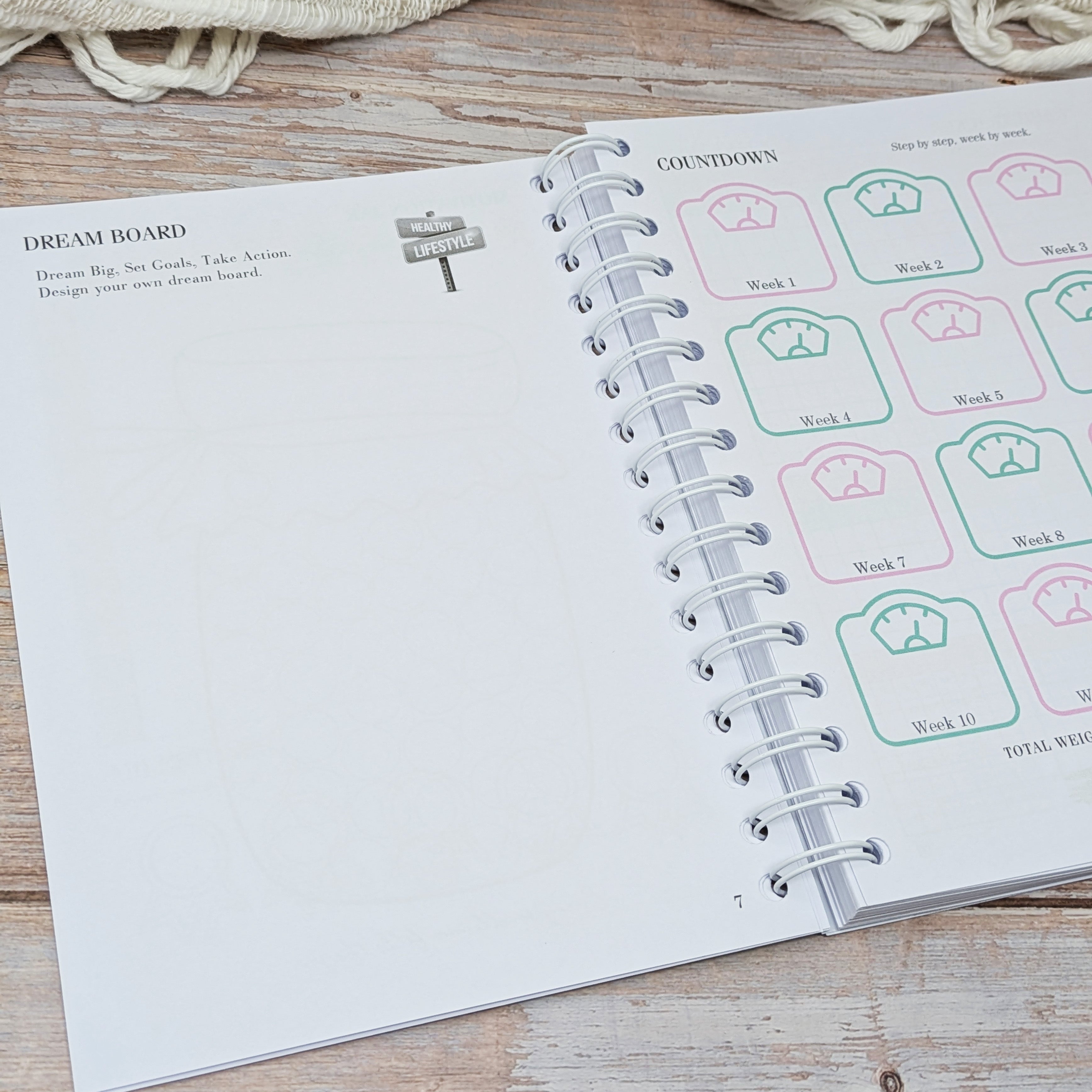 Slimming Group Weight Loss Journal - Get Shit Together
