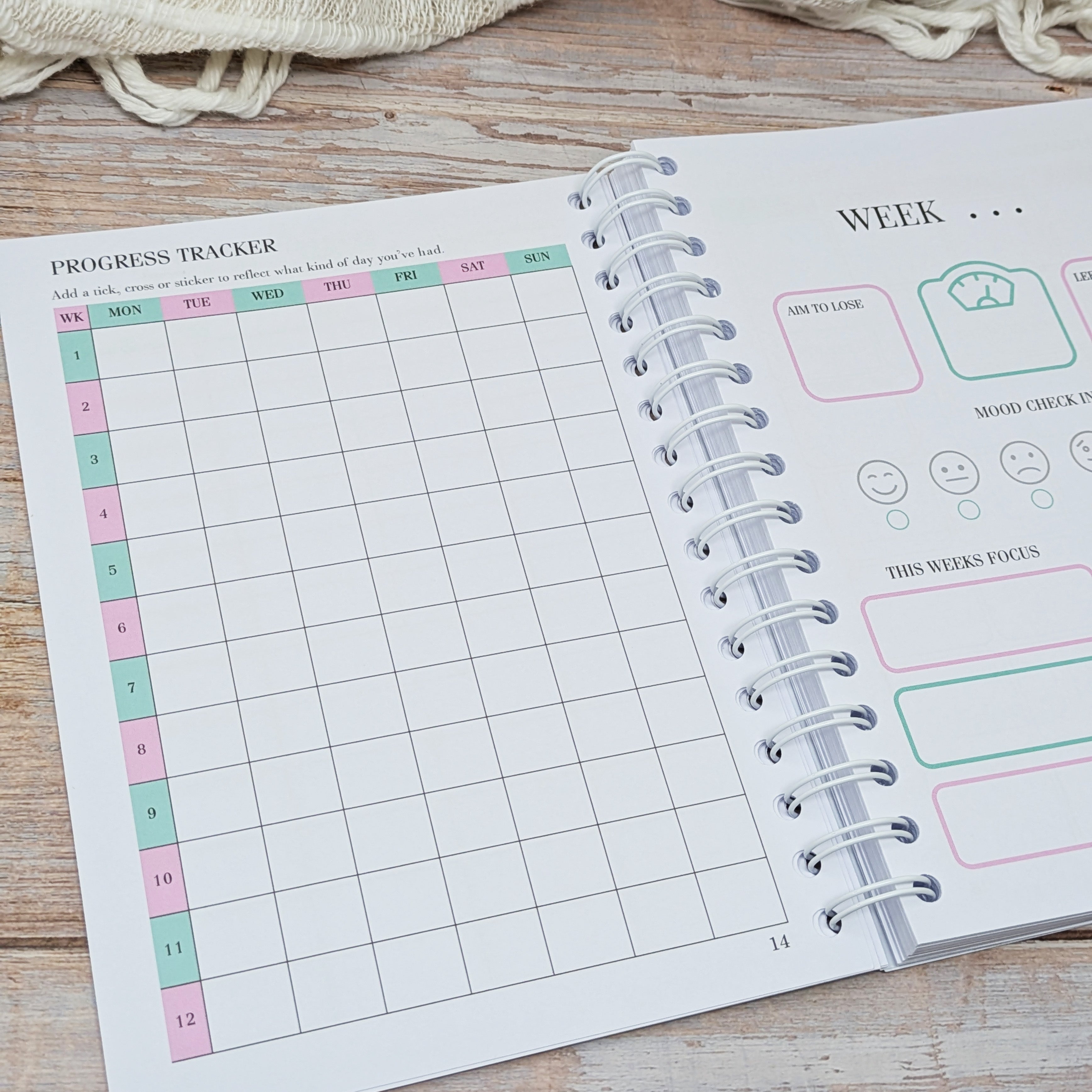Slimming Group Weight Loss Journal - Get Shit Together