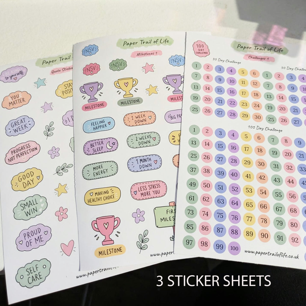 12 Month Health & Fitness Planner | A5 Hardback Spiral Bound Wellness Journal & Habit Tracker